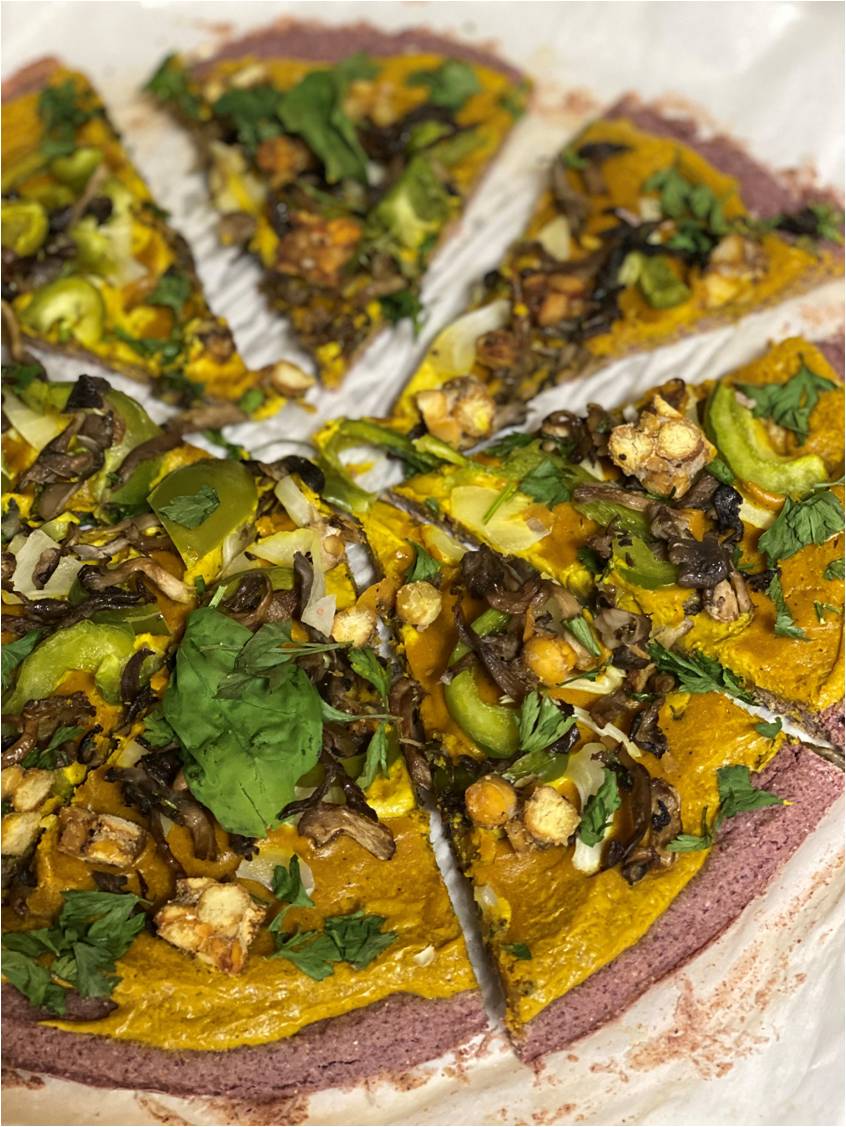 Mushroom Pizza (Vegan, Gluten-Free) &ndash; Fungi Jon
