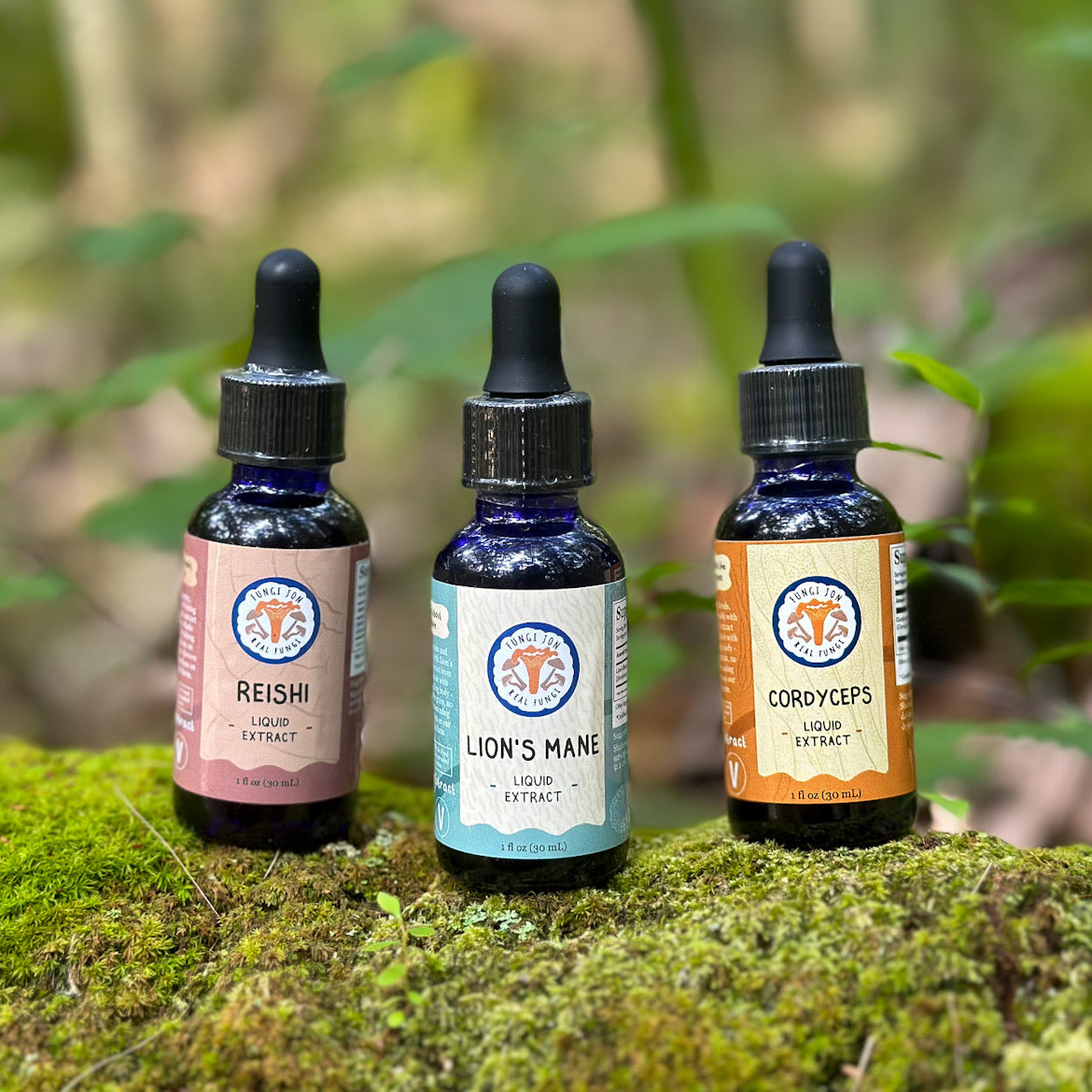 Fungi Tincture Trio (3-Pack) – Fungi Jon